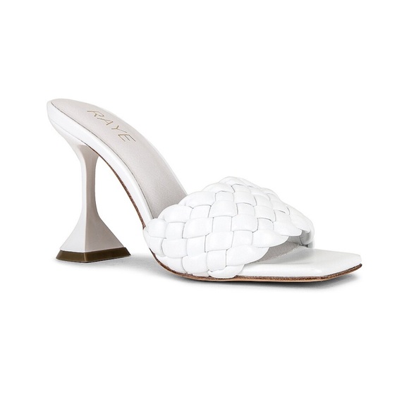 RAYE | Woven Heel White | Size 10 - Picture 8 of 15